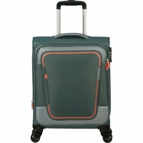 H�ndbagage American Tourister Pulsonic Spinner Gr�n 43,5 L 55 x 40 x 23 cm