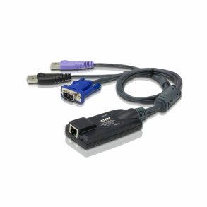 USB 2.0 til RJ45-netvrksadapter Aten KA7177-AX