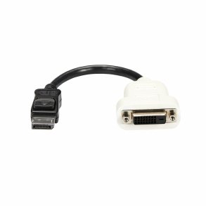 DisplayPort til DVI-mellemstik Startech DP2DVI Sort