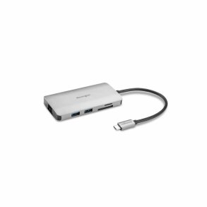 USB Hub Kensington K33820WW Sort Slvfarvet