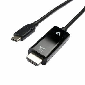 USB-C til HDMI-adapter V7 V7UCHDMI-2M Sort