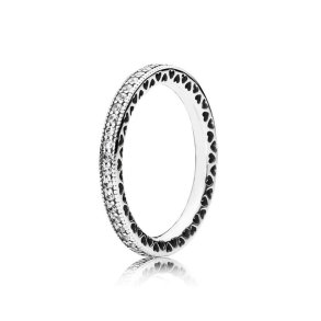 Ring til kvinder Pandora SPARKLE & HEARTS - RING - SIZE 50