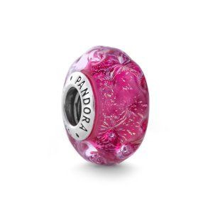 Perler til kvinder Pandora WAVY STERLING SILVER CHARM WITH IRIDESCENT AND PIN