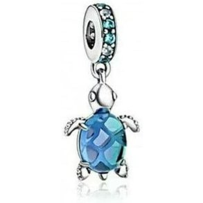 Charm til kvinder Pandora MURANO GLASS SEA TURTLE