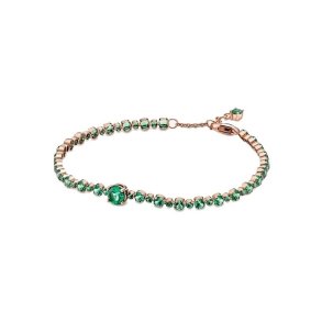 Armbnd til kvinder Pandora SPARKLING GREEN