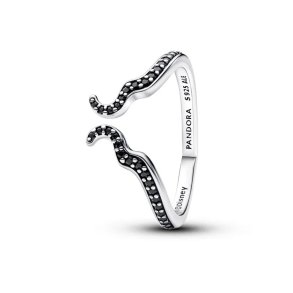 Ring til kvinder Pandora 194333C01-58 18 Sort