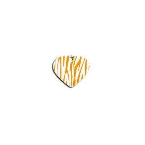 Identifikationsplade Imarc Heart Gul Orange