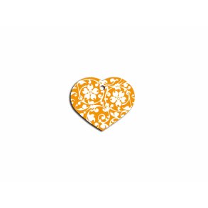 Identifikationsplade Imarc Heart Gul Orange
