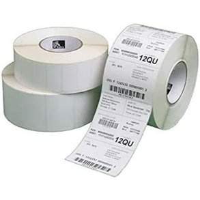 Printer labels Zebra 3012912-T Hvid Rektangulr  19 mm