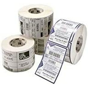 Printer labels Zebra 3006291-T Hvid Rektangulr  19 mm