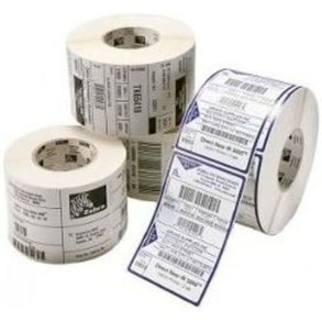 Printer labels Zebra 3006306-T Hvid  10 cm