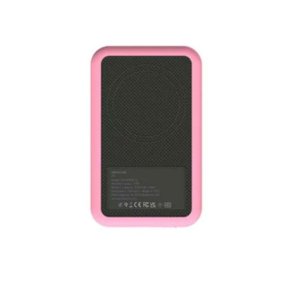 Power Bank med trdls oplader Kreafunk Pink 5000 mAh