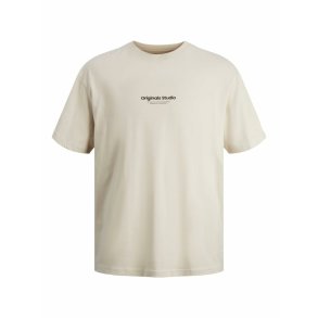 Kort�rmet T-shirt til M�nd Jack & Jones JORVESTERBRO TEE SS 12240121 Beige