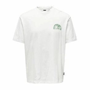 Kortrmet T-shirt til Mnd Only & Sons Onskylan Rlx Icon