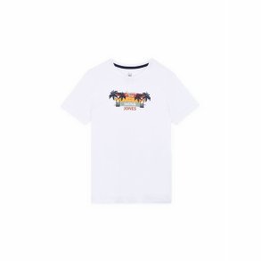 B�rne Kort�rmet T-shirt Jack & Jones Jjsummer Smu Vibe Tee Hvid