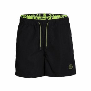 Brne Badetj Jack & Jones Jjswim Db Wb Neon Sort