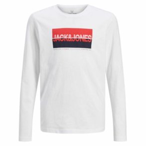 Langrmet T-shirt til Brn Jack & Jones Jjnolan Ls Crew Neck