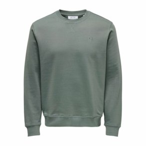 Sweaters uden Htte til Mnd Only & Sons Onsdan Unshed Reg Crew Neck Mrk grn