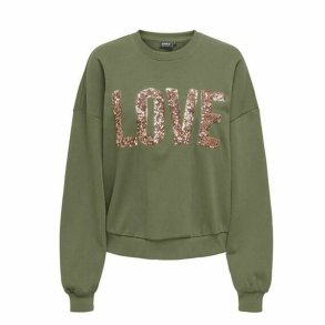 Sweaters uden Htte til Kvinder Only Only Onlkatya L/S Love Oliven