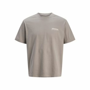 Kortrmet T-shirt til Mnd Jack & Jones Jcodynamic Dust Ss Crew Neck Lys brun