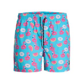 Badetj til Mnd Jack & Jones JPSTMAUI JJSWIM NOVELTY AOP AKM SN 12272809 Bl