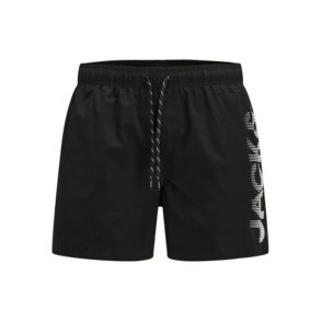 Badetj til Mnd Jack & Jones JPSTMAUI JJSWIM SPLICE LOGO AKM Sort