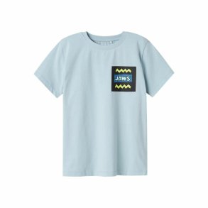 Brne Kortrmet T-shirt Name It Nkmmakai Jaws Nreg Box Sky