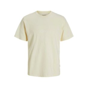 Kort�rmet T-shirt til M�nd Jack & Jones JORVARENNA BRANDING TEE Hvid