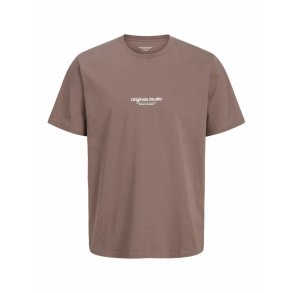 Kort�rmet T-shirt til M�nd Jack & Jones JORVESTERBRO TEE SS 12240121 Brun