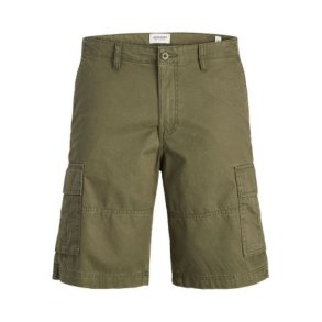 Herre Shorts Jack & Jones JPSTCOLE MATEO CARGO SHORT MID 12274389 Gr�n