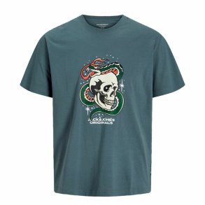 Brne Kortrmet T-shirt Jack & Jones Joranatomy Skull Ss Crew Neck