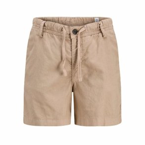 Shorts Jack & Jones Jpstjaiden Jjcampaign Hvid Natur Brns Unisex