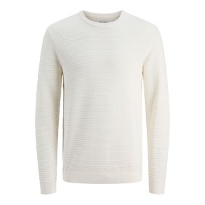 Sweaters uden H�tte til M�nd Jack & Jones Jjotto Knit Crew Neck Hvid