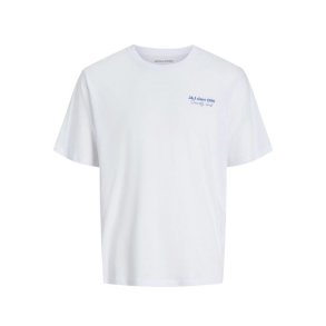 Kort�rmet T-shirt til M�nd Jack & Jones Jjninety Ss Crew Hvid