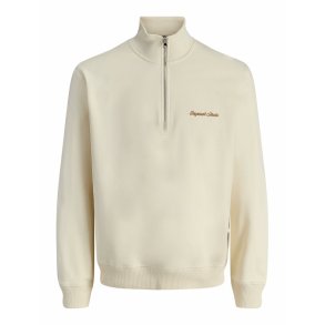 Sweaters uden H�tte til M�nd Jack & Jones JORNORREBRO EMB SWEAT HIGH NECK SN 12282899 Beige