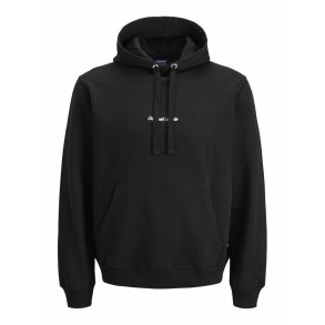 H�ttetr�je til M�nd Jack & Jones JORNORREBRO EMB SWEAT HOOD NOOS 12282861 Sort