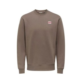Sweaters uden H�tte til M�nd Only & Sons Onsdawson Reg Crew Vd Falcon Brun