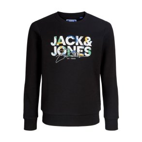 Sweaters uden H�tte til B�rn Jack & Jones Jjgeplas Crew Neck Sort