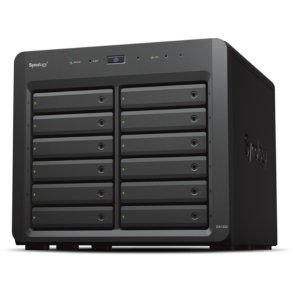 NAS-netvrkslagring Synology DX1222 Sort