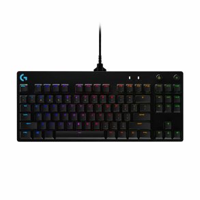 Tastatur Logitech 920-010593 Sort RGB LED Spansk qwerty Spansk