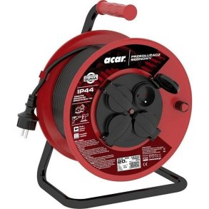 Forlngerledning Acar M02112 Sort 20 m