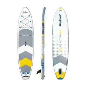 Oppustelige Paddle Surf Board med tilbeh�r Rebel RBA-4500-WH Hvid
