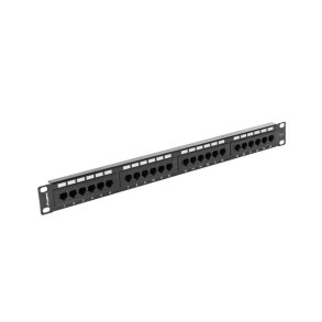 24-port UTP kategori 6 Patch Panel Lanberg PPU6-1024-B