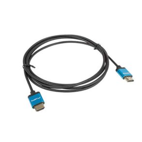 HDMI-kabel Lanberg V2.0 4K SLIM Sort 1 m Sort/Bl