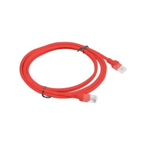 UTP kategori 5 stift netvrkskabel Lanberg PCU5-20CC-0200-R Rd 2 m