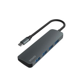 4-Port USB-C Hub Savio AK-54 Gr