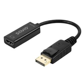DisplayPort til HDMI-adapter Savio AK-62 20 cm