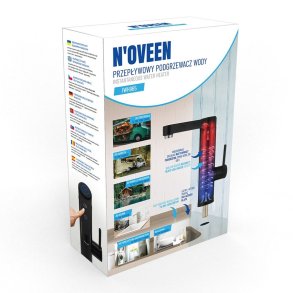 Kedel N'oveen PODGRZEWACZ IWH965 Sort Rustfrit stl 3600 W 3000 W