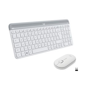 Tastatur og mus Logitech 920-009197 Hvid Italiensk QWERTY