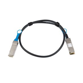 UTP kategori 6 stift netvrkskabel Startech QSFP40GPC1M Sort 1 m